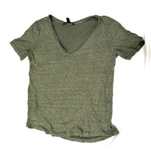 Banana Republic Olive Knit Tee
